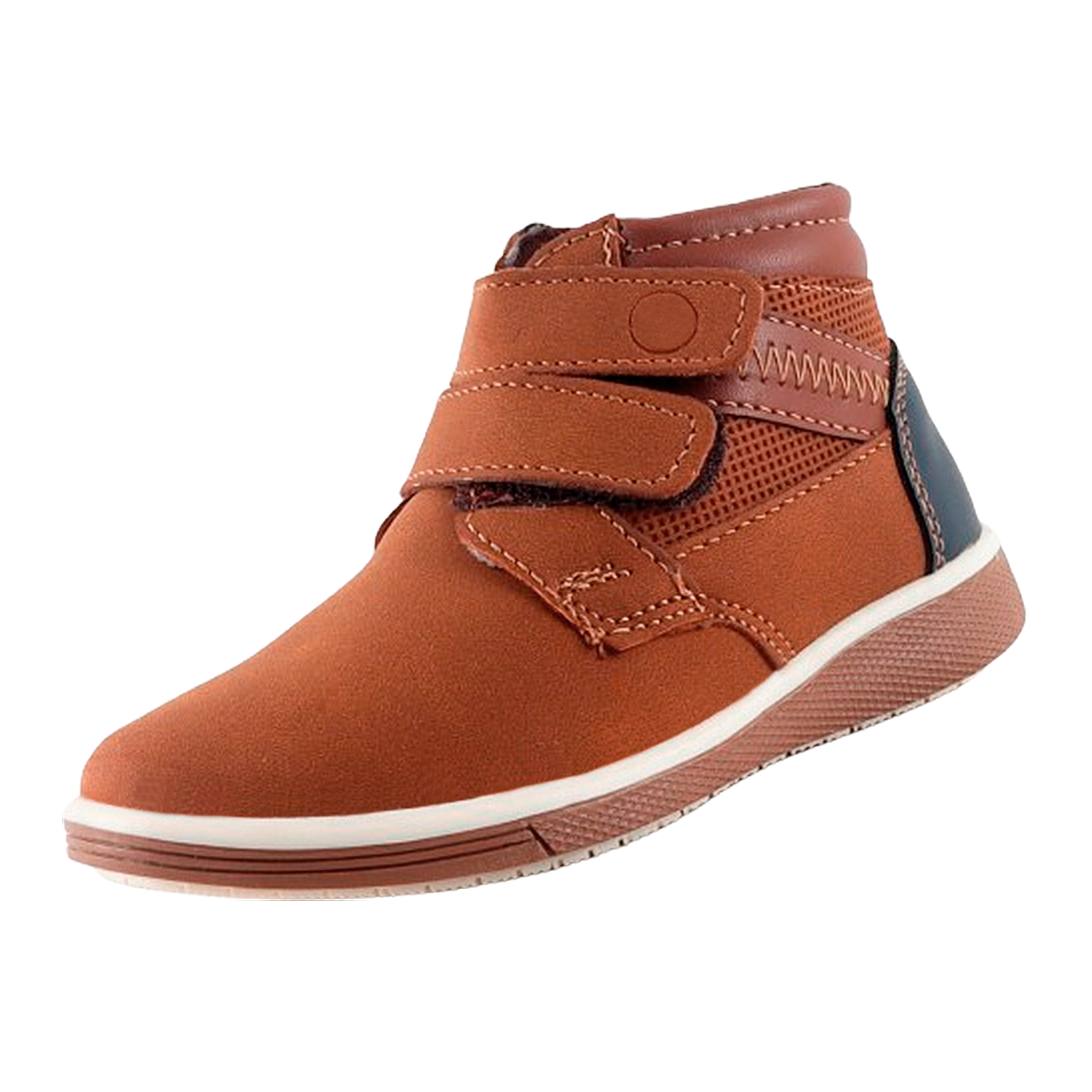 Zapato Niño Bebé Moda Arco Ortopédico Cómodo Café 6960-TC
