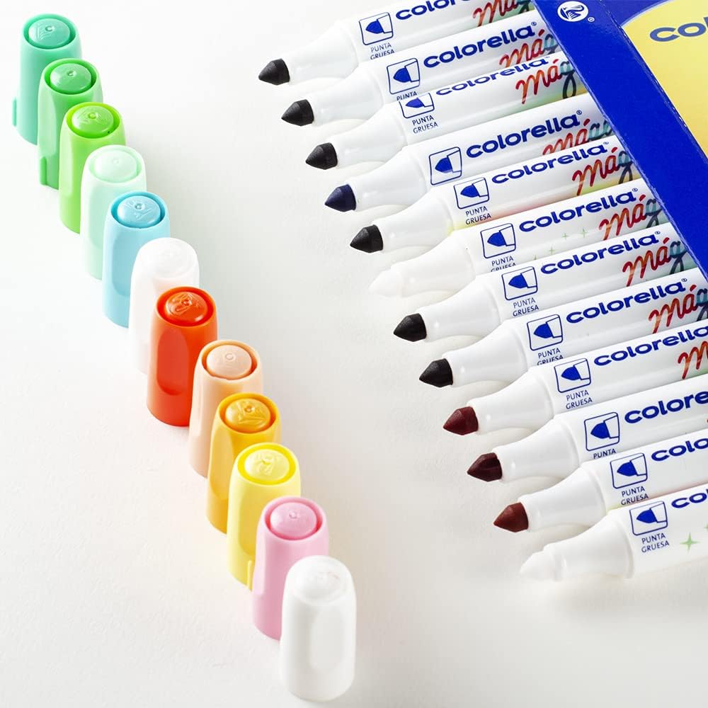 Pelikan Marcadores Colorella Magico, 12 piezas.