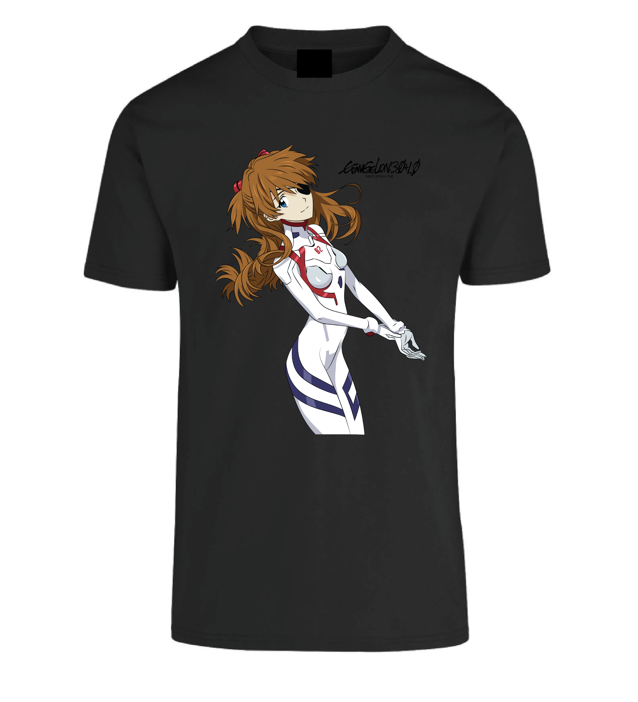 Playera Neon Genesis Evangelion Asuka EVA 02 Anime