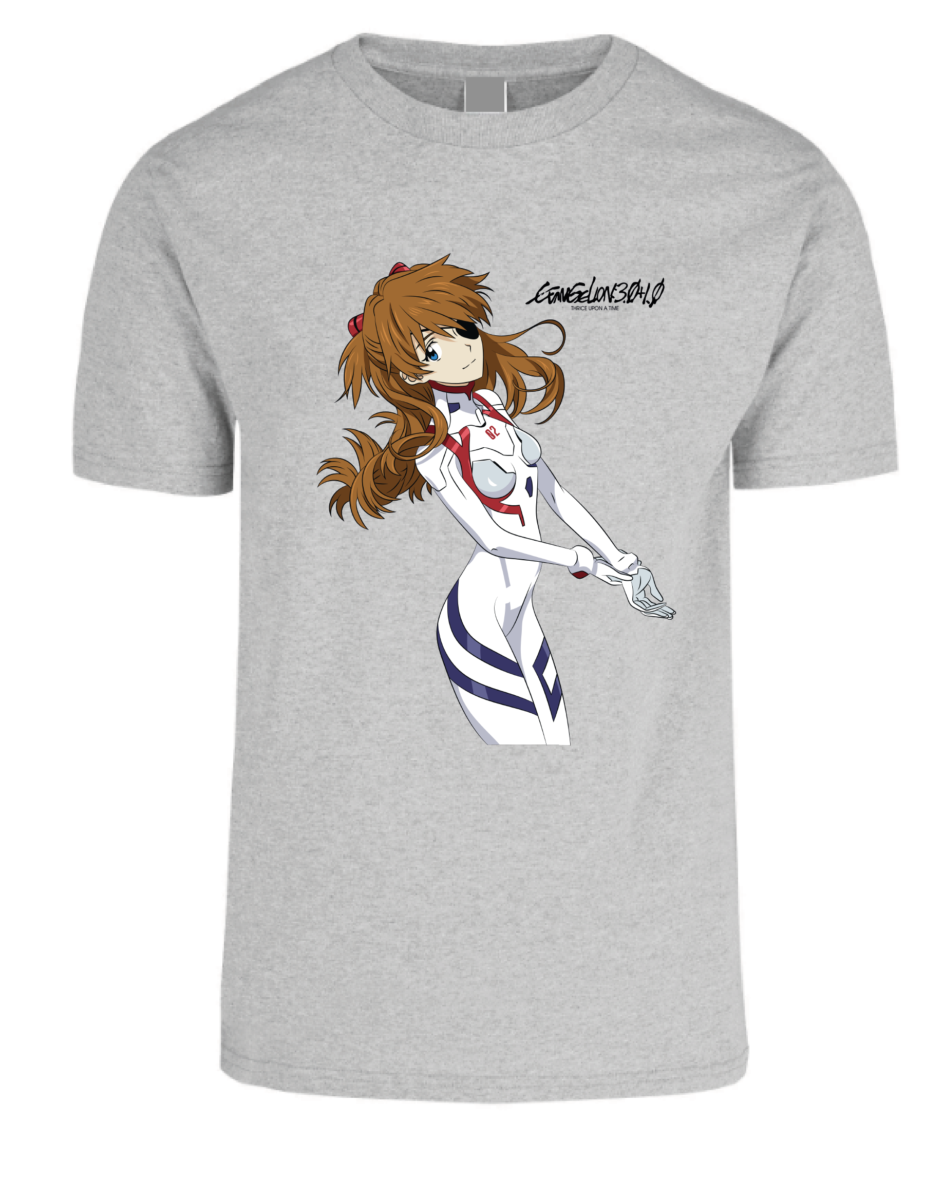 Playera Neon Genesis Evangelion Asuka EVA 02 Anime