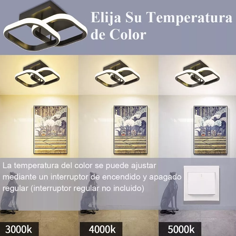 Lámpara De Techo Decorativas Led Para Baño Moderna Colgante