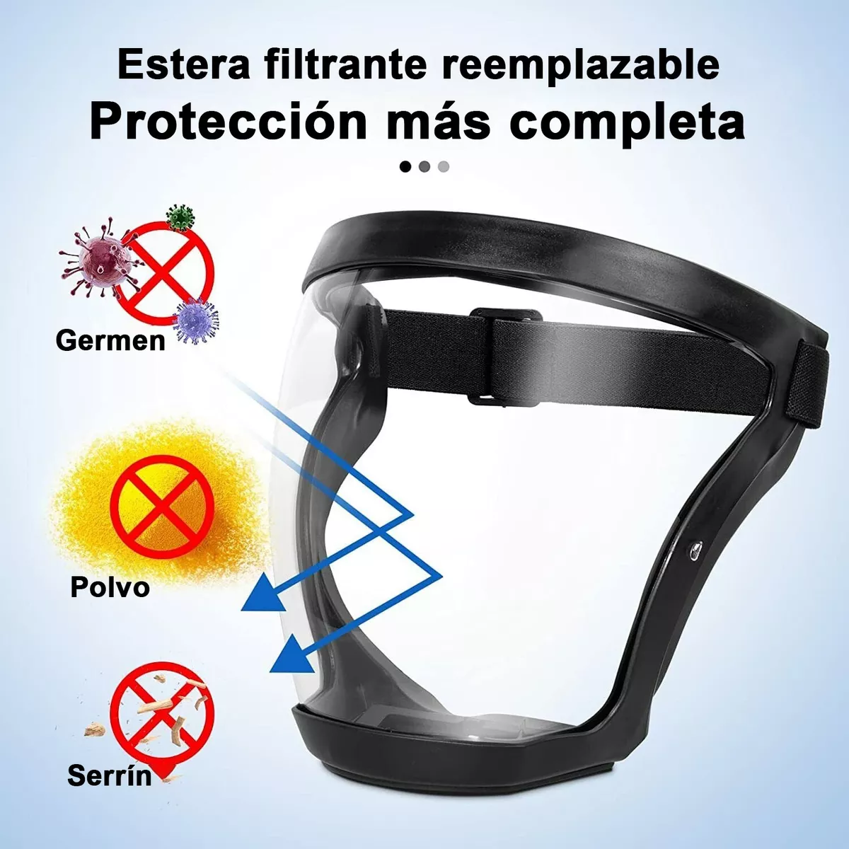 Careta Active Avantar Policarbonato Protectoras Facial Adul