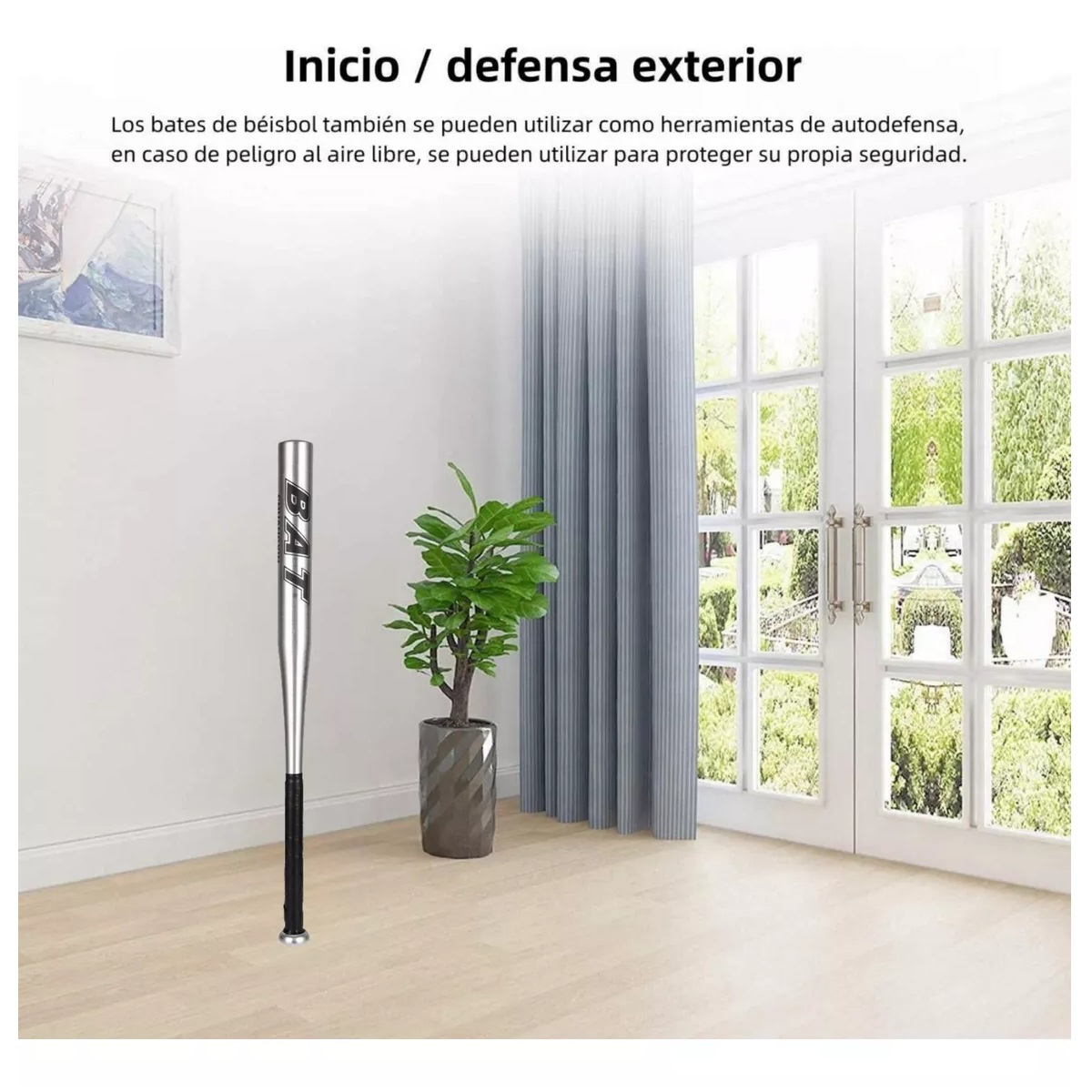 Set Bat De Aluminio, Pelota Y Guante P/beisbol Infantil 