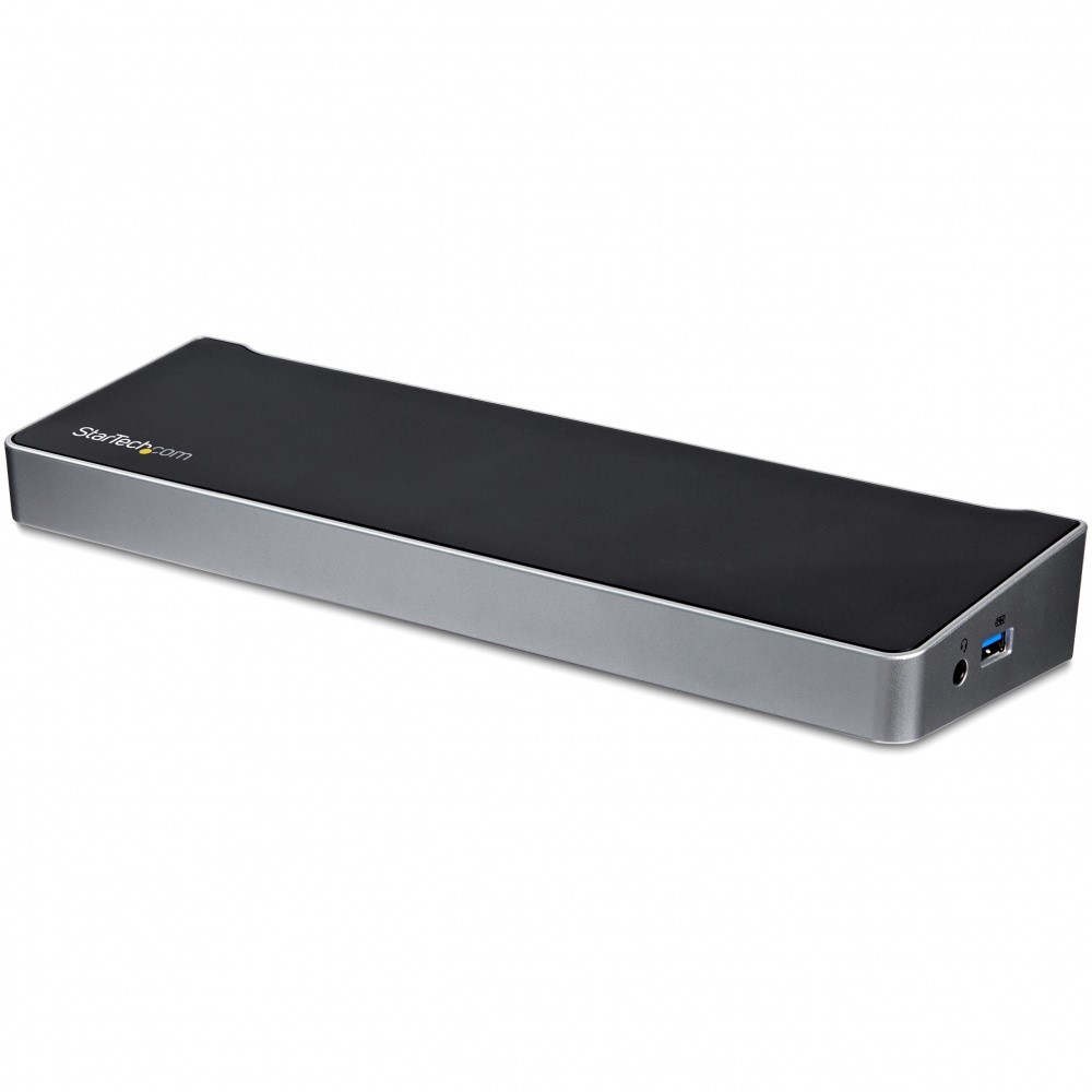 StarTech.com Docking Station USB3DOCKH2DP, 5x USB 3.0, 1x RJ-45, 2x DisplayPort. 