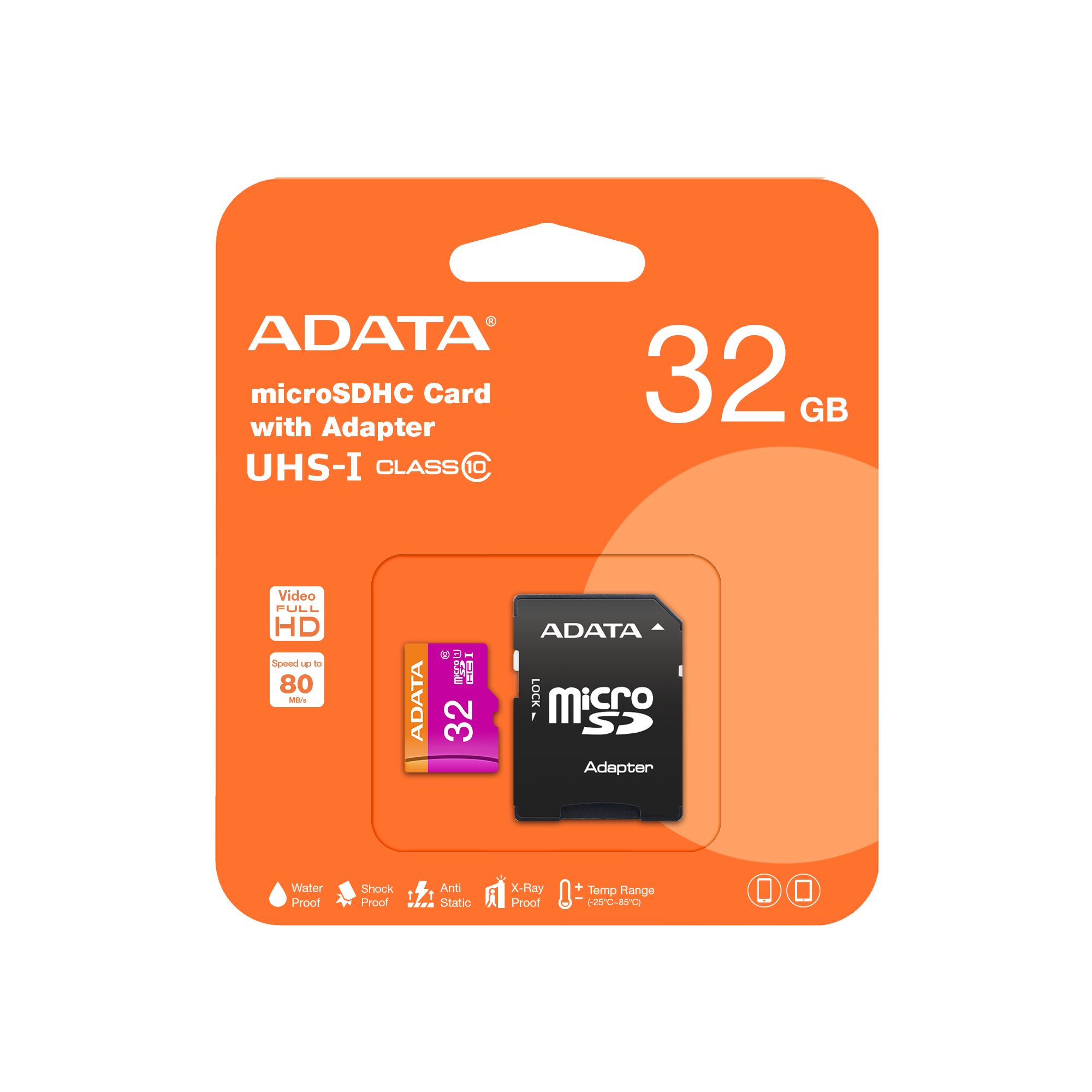 20 Pack - Tarjeta de Memoria microSD de 32 GB Adata Premier