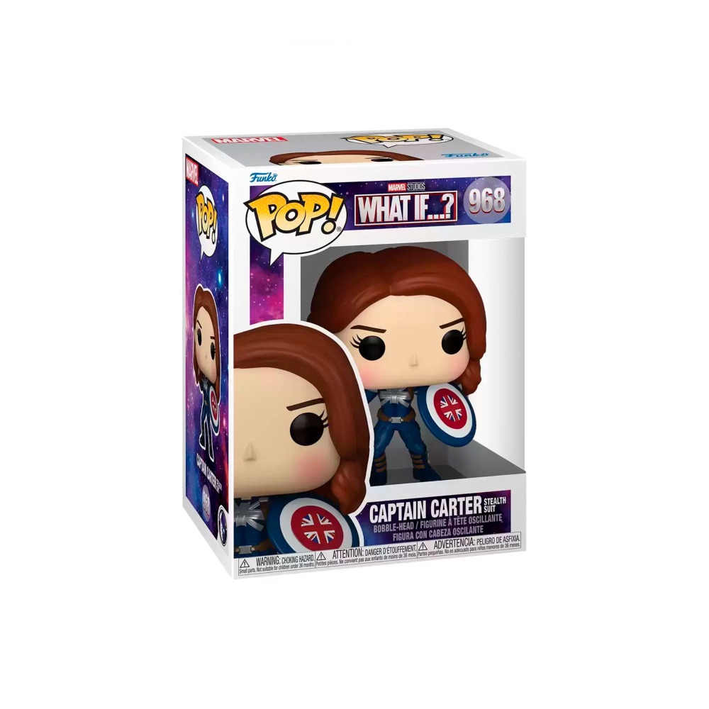 Funko Pop! Marvel Studios: What If...? - Captain Carter Stealth Suit (#968)