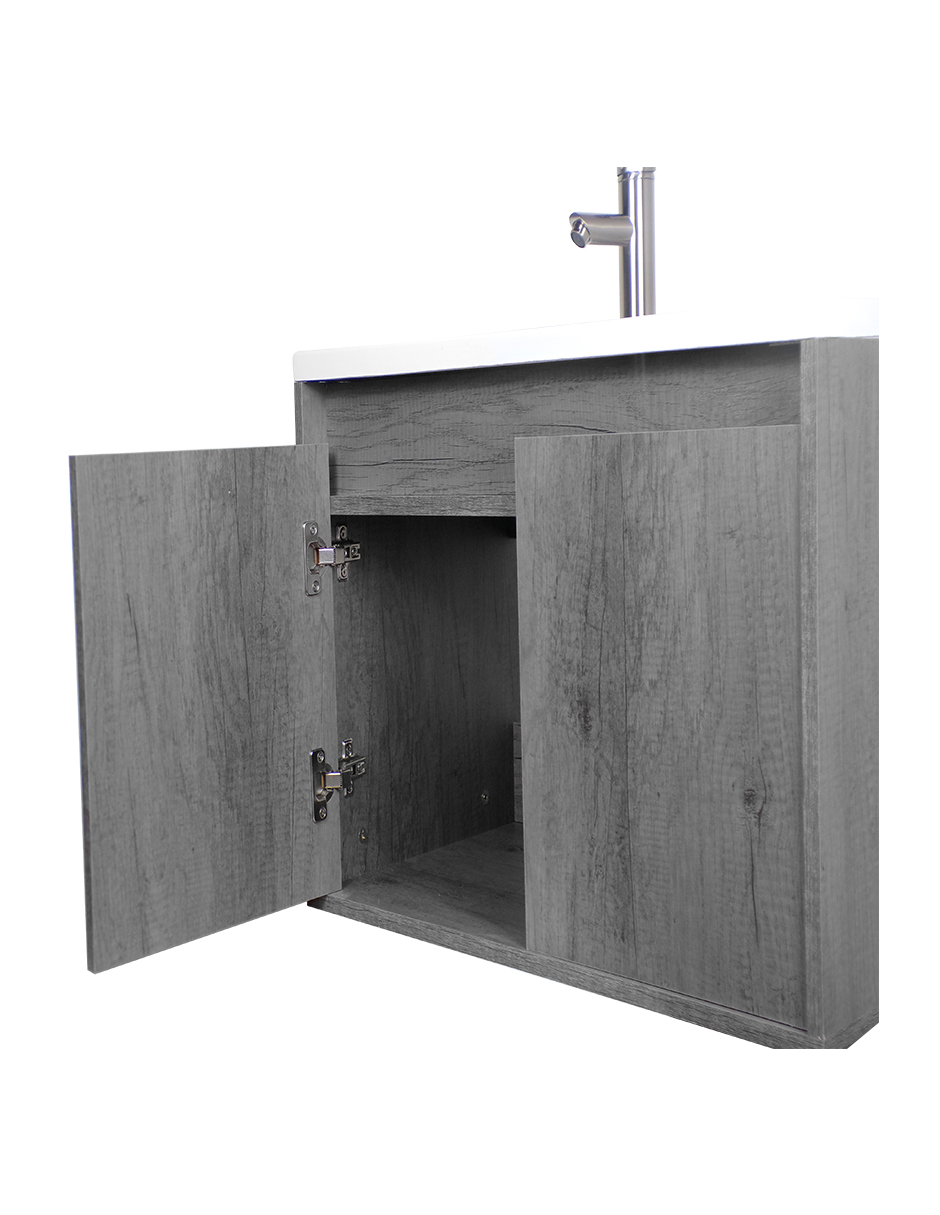 Gabinete De Baño RODRIGO Con Lavabo Y Llave Minimalista.