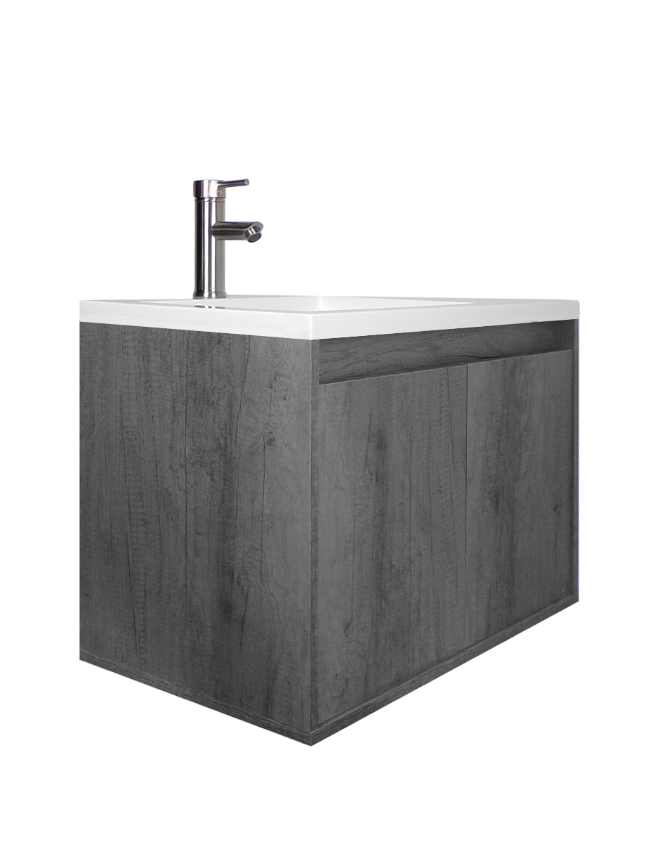 Gabinete De Baño RODRIGO Con Lavabo Y Llave Minimalista.