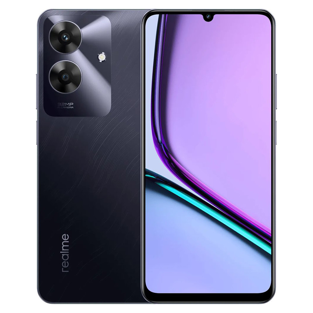 Realme Note 60 Dual SIM 128GB Marble Black 4GB RAM Desbloqueado