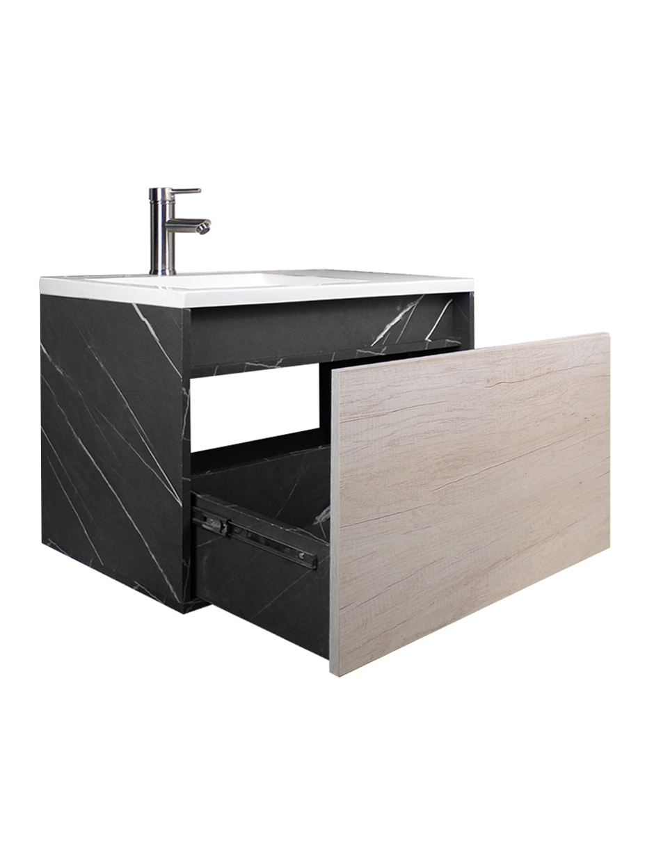 Gabinete De Baño TURNER Con Lavabo y Llave Minimalista