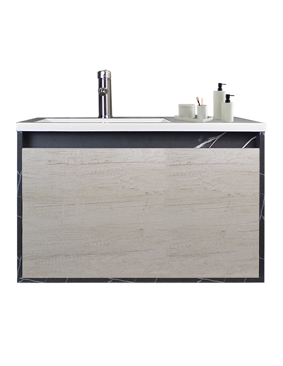 Gabinete De Baño TURNER Con Lavabo y Llave Minimalista