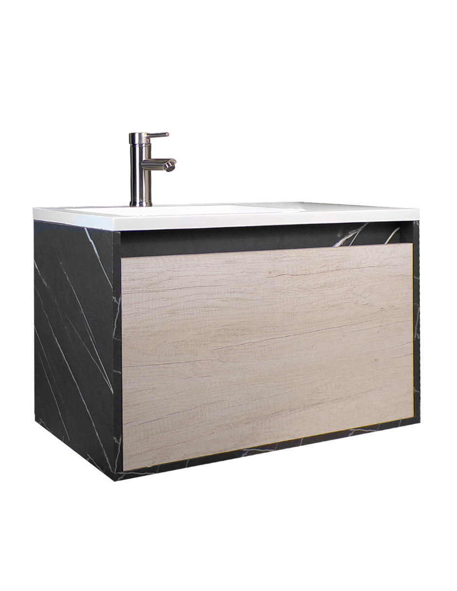 Gabinete De Baño TURNER Con Lavabo y Llave Minimalista
