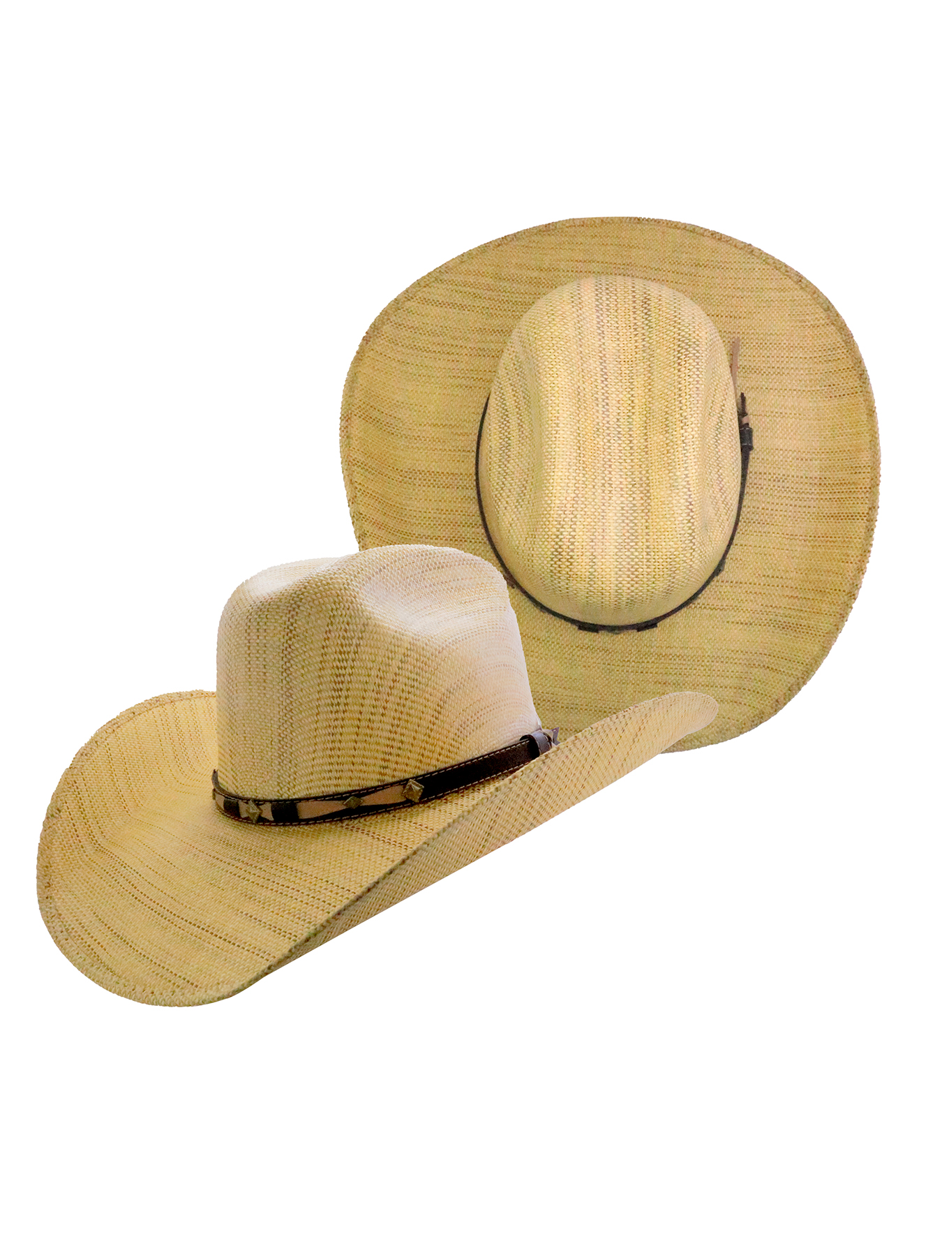Sombrero Vaquero Papel Arroz Cowboy Hombre Mujer Fresco Ligero