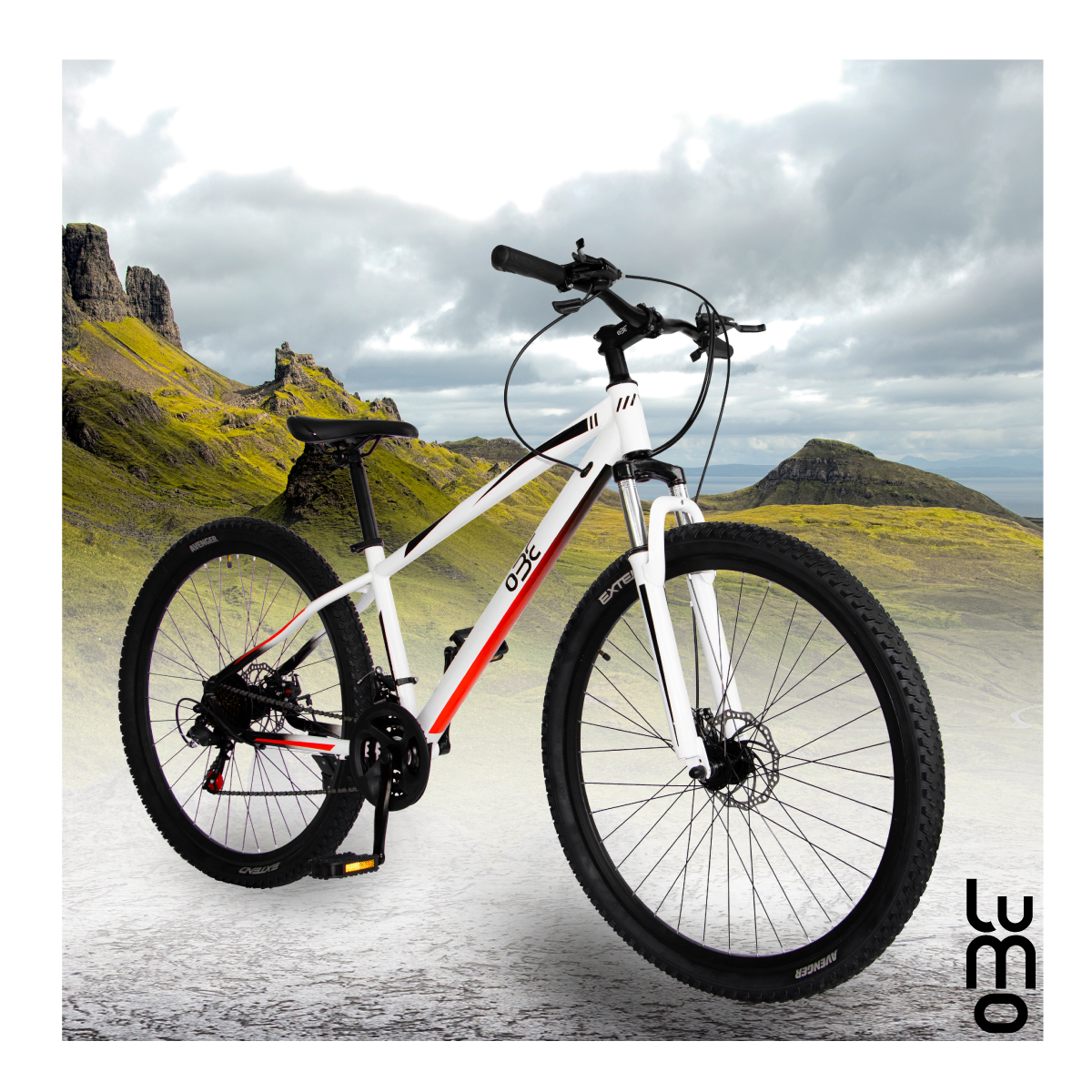 Bicicleta de Montaña R29 Acero 21 velocidades Reforzada