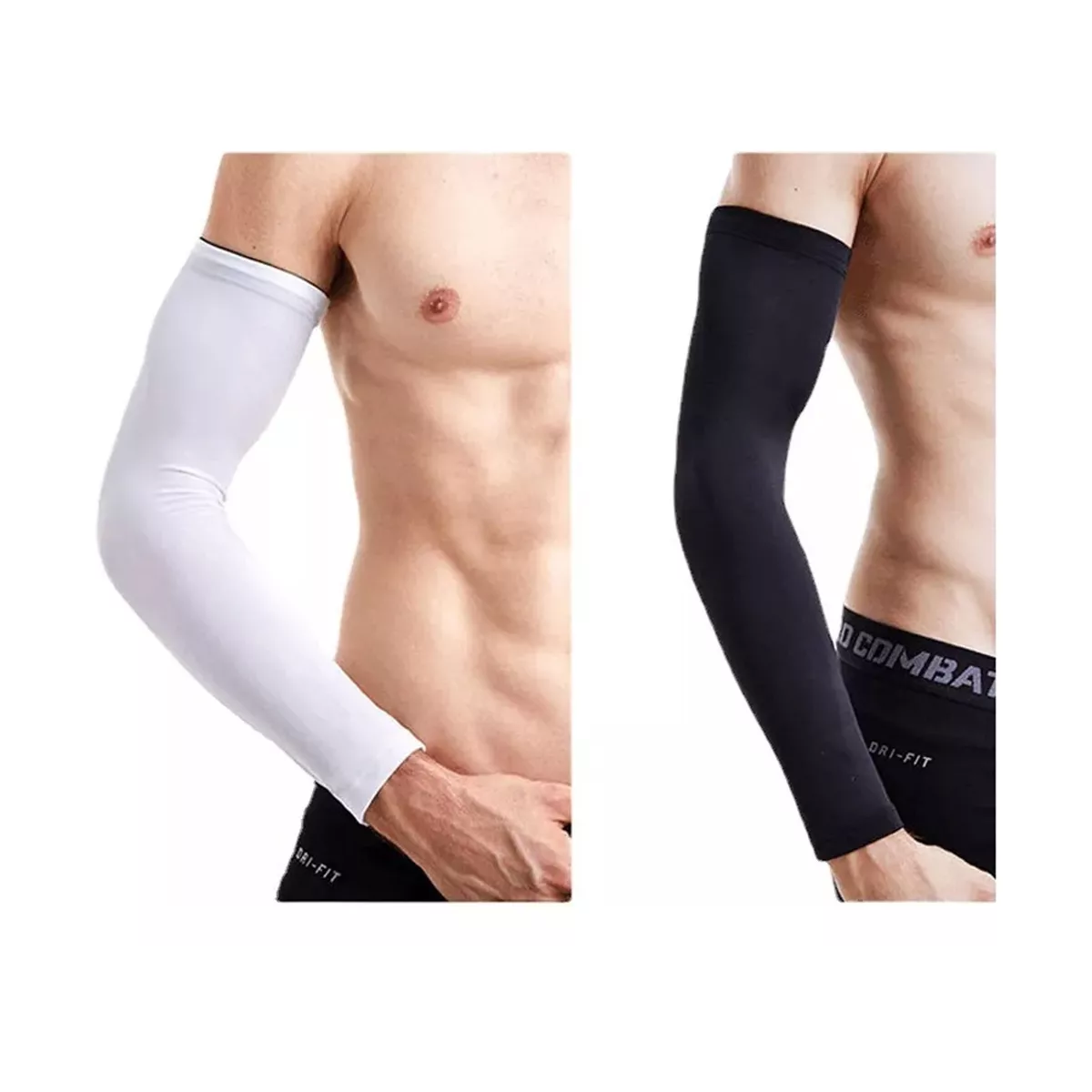 Set 12 Pcs Bandana Y Mangas Deportivas Para Brazo Moto Sol Uv