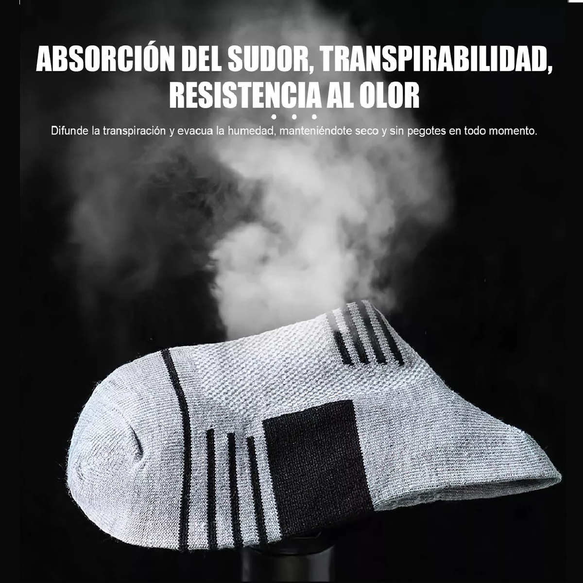 24 Pares Calcetines Deportiva Hombre 100% Algodón Calcetas Mezclado