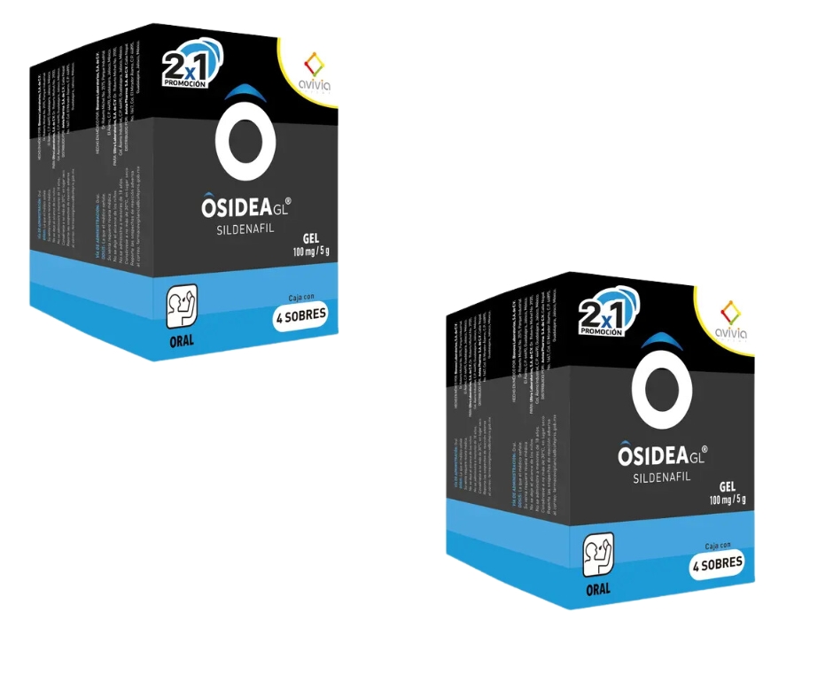 Sildenafil Osidea Gl Gel Oral 100 Mg Con 16 Sobres