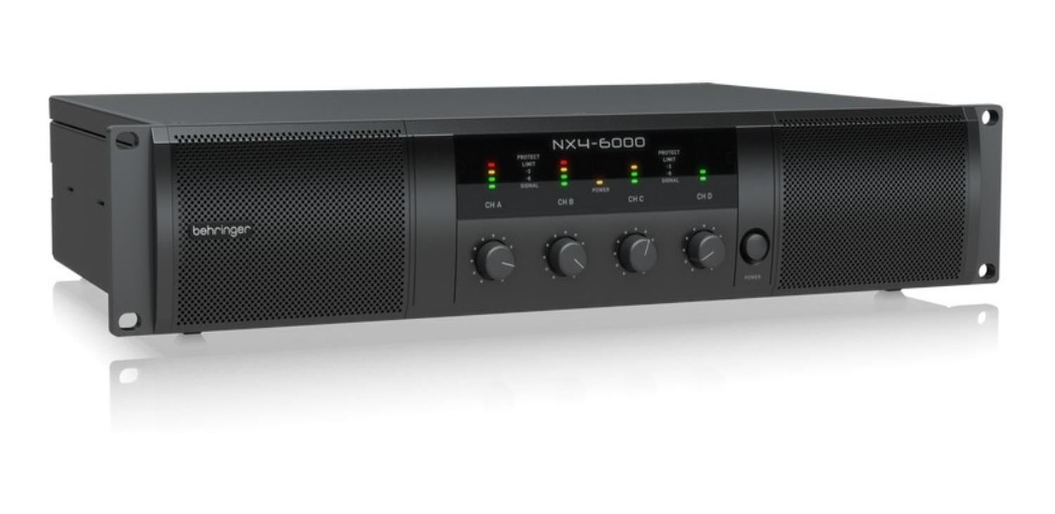 Behringer Amplificador Nx4-6000 4 Canales 6000 Watts