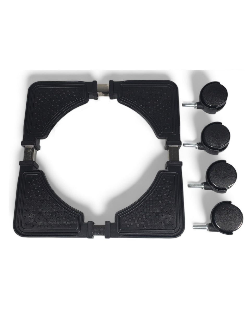 Soporte Base Móvil Con Ruedas Ajustable Tanque Gas Garrafon