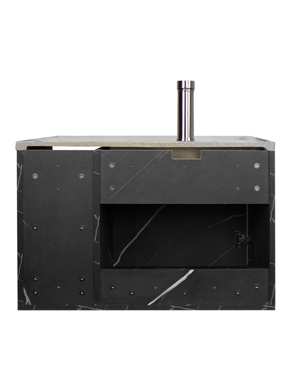 Gabinete De Baño CARLO Con Lavabo Y Llave Minimalista