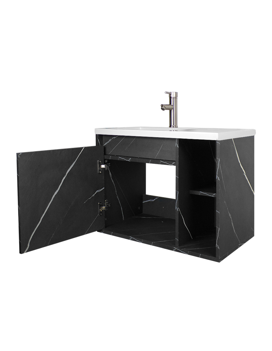 Gabinete De Baño CARLO Con Lavabo Y Llave Minimalista