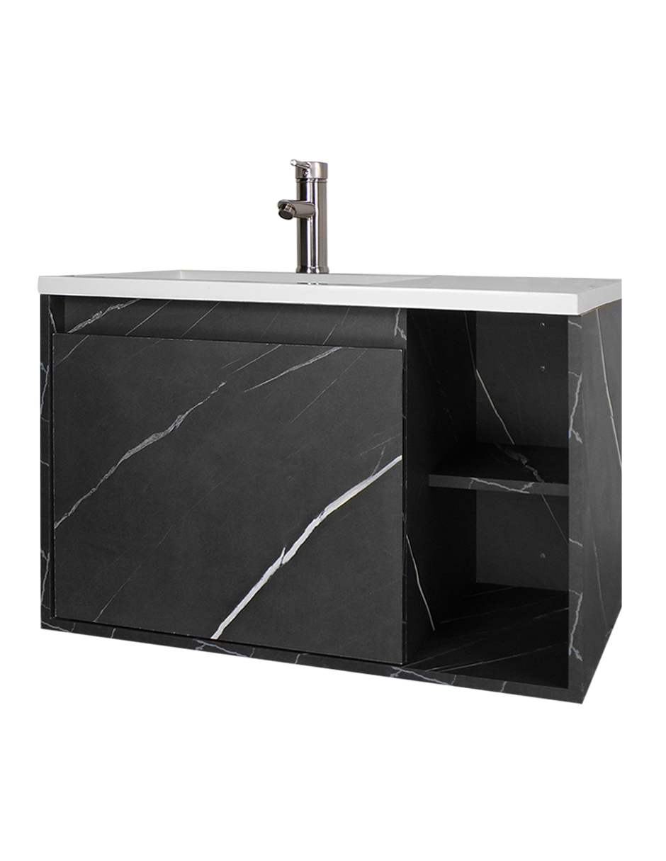 Gabinete De Baño CARLO Con Lavabo Y Llave Minimalista