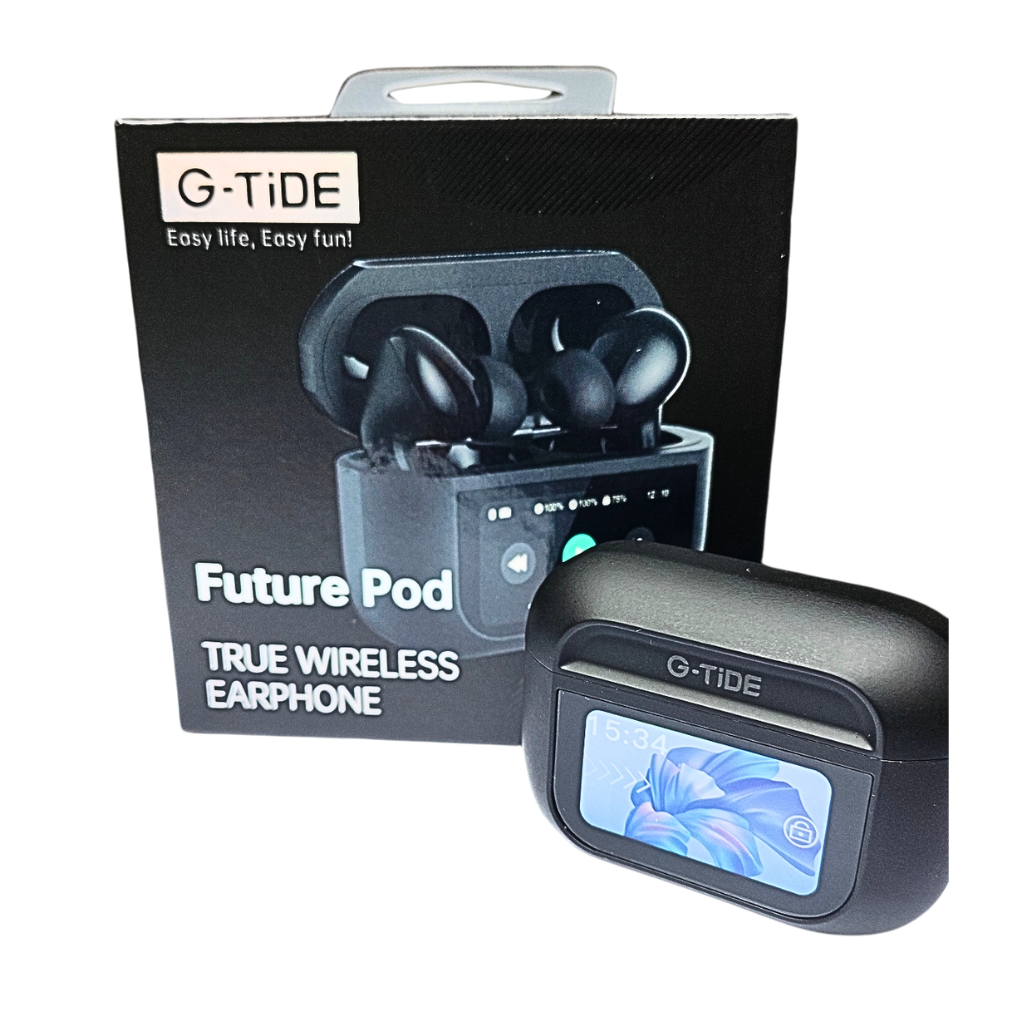 Xiaomi POCO C65 + Audífonos con Pantalla Táctil. G-TIDE Future Pod y Mi band 8 Active