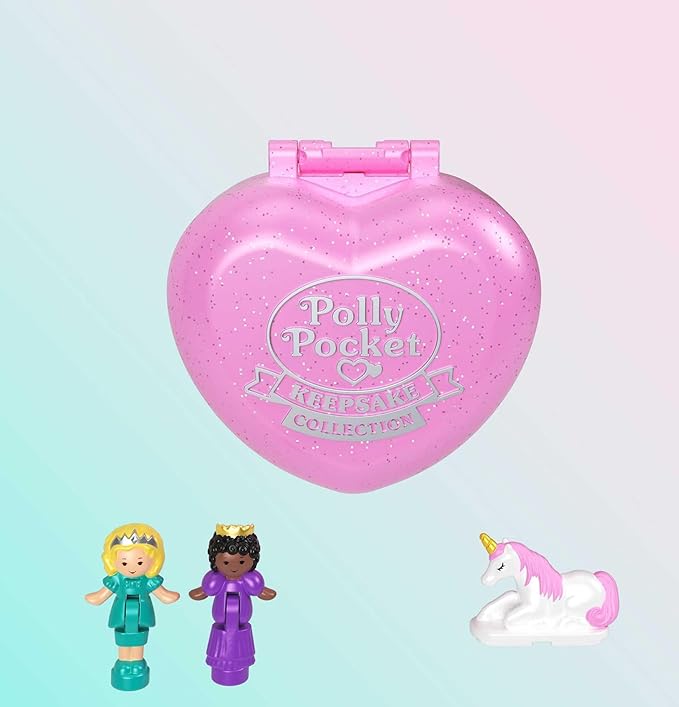 Set Polly Pocket Keepsake Collection Joyeria Royal Ball Jewelry Set 