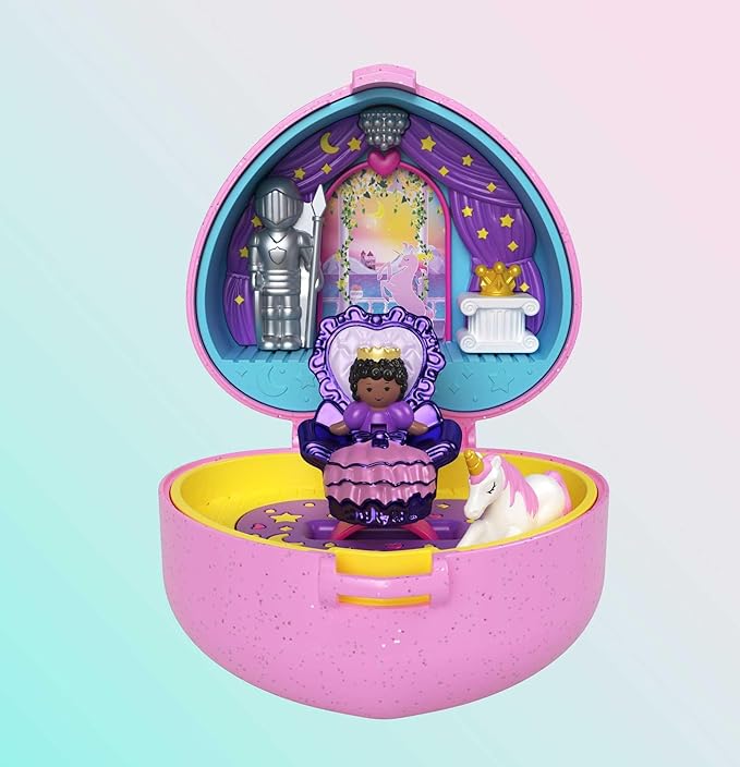 Set Polly Pocket Keepsake Collection Joyeria Royal Ball Jewelry Set 