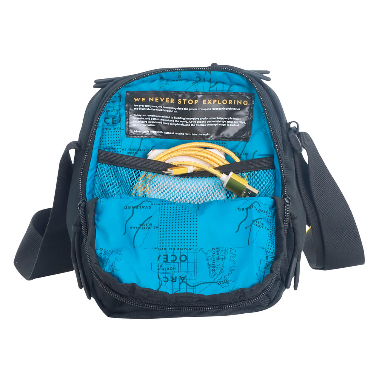 Bolso de viaje Nat Geo, Utility Bag, ALL ROUNDER 3 L, negro