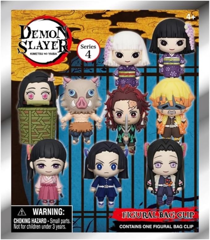 1 Llavero Monogram Demon Slayer Series 4 Licencia Oficial Personajes 3D