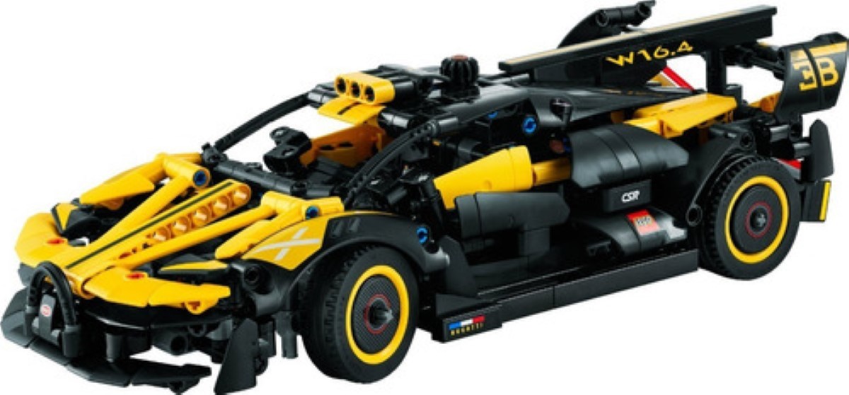 Kit De Construcción Lego Technic Bugatti Bolide 42151 3+ Cantidad de piezas 905 amarillo negro