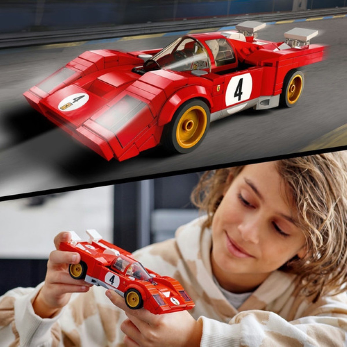 Champions 1970 Ferrari 512 M 76906 +8 Años Cantidad de piezas 291 rojo