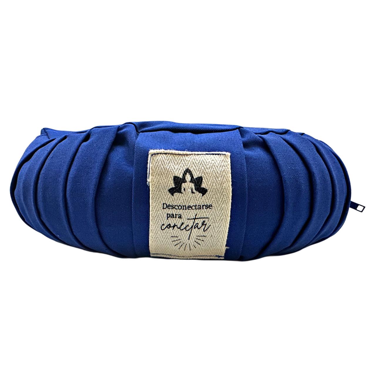 Cojin Zafu Artesanal Multiusos Perfecto para Yoga y Meditacion Media Luna Varios Colores