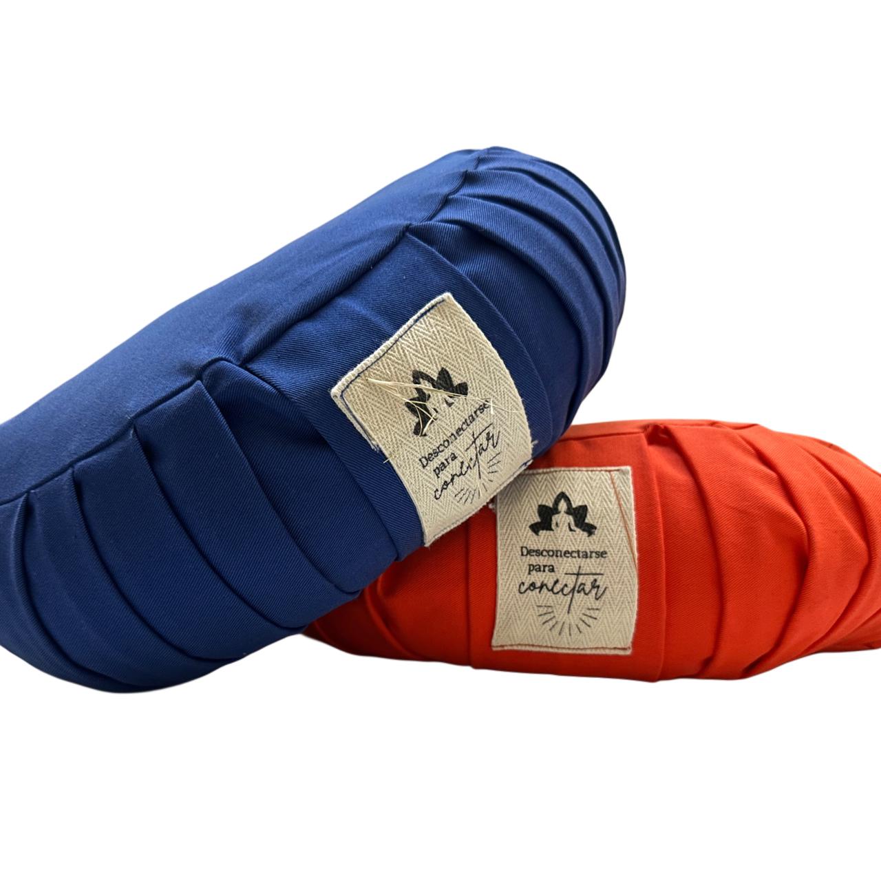 Cojin Zafu Artesanal Multiusos Perfecto para Yoga y Meditacion Media Luna Varios Colores