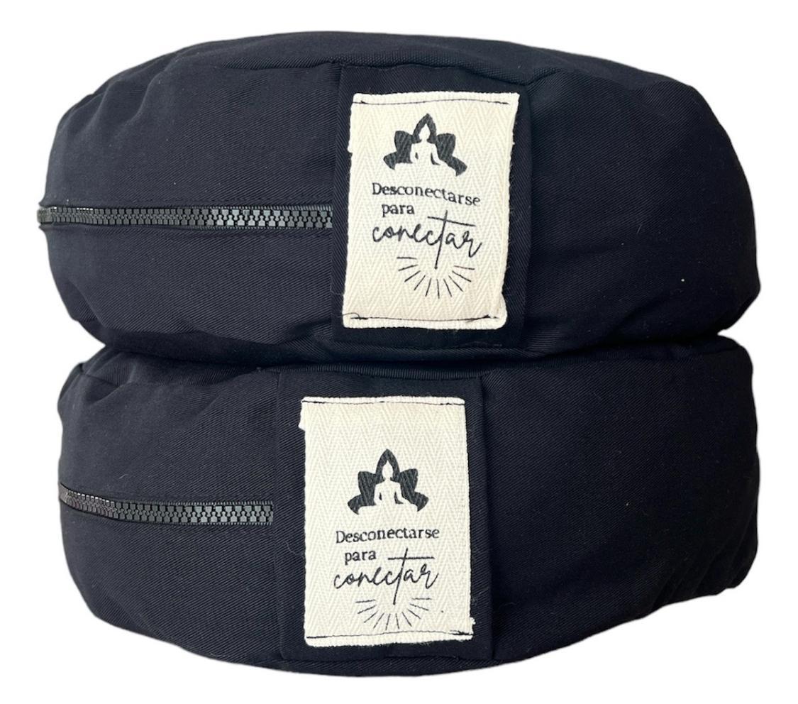 Cojin Zafu Artesanal Multiusos Perfecto para Yoga y Meditacion Varios Colores