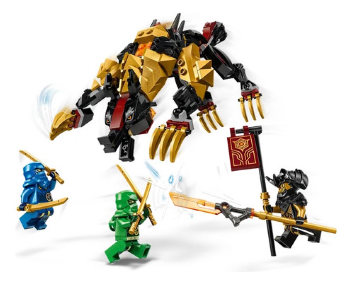 Kit Lego Ninjago Sabueso Cazadragones De Imperium 3+ Cantidad de piezas 198