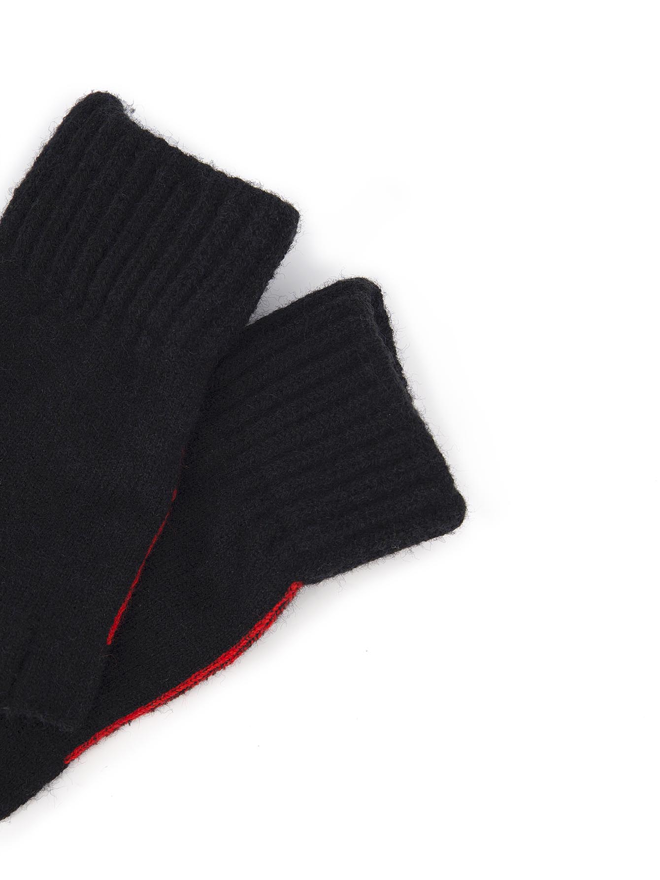 Guantes sin Dedos Color Negro de Caballero 