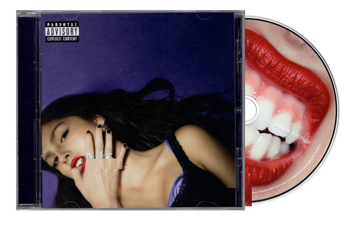 Olivia Rodrigo Guts Disco Cd