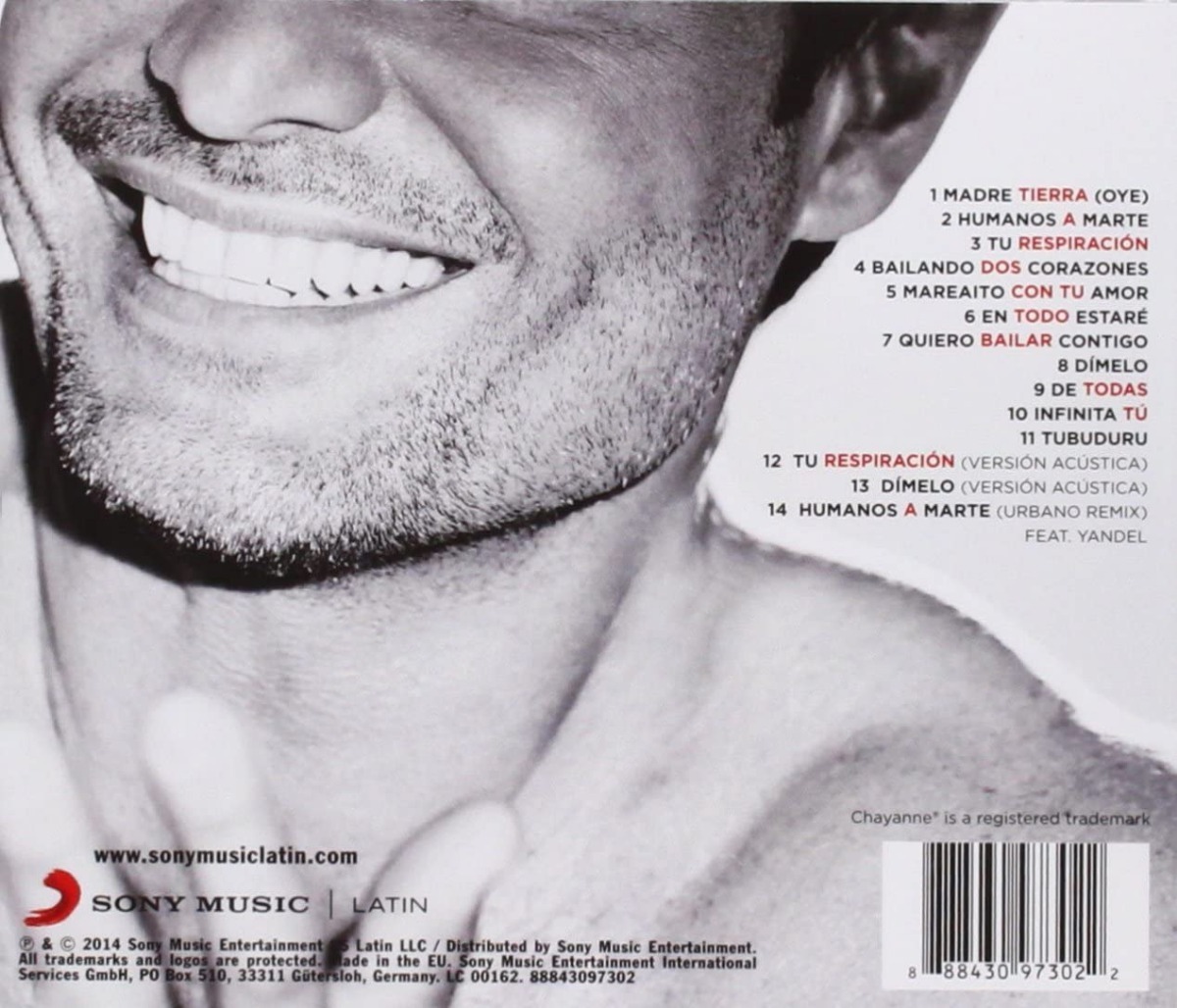 Chayanne En Todo Estare Deluxe Version Cd Disco