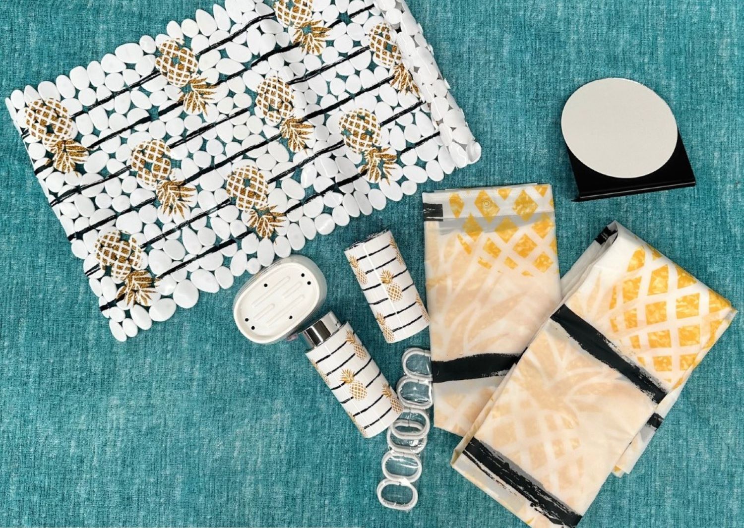 JUEGO DE ACCESORIOS PARA BAÑO TRO (6 PZAS).