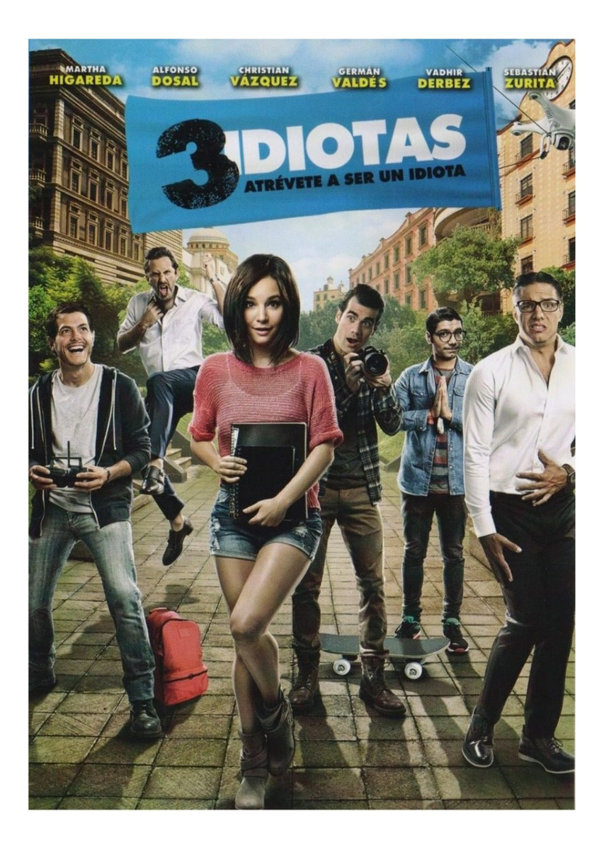 3 Idiotas Tres Martha Higareda Pelicula Dvd