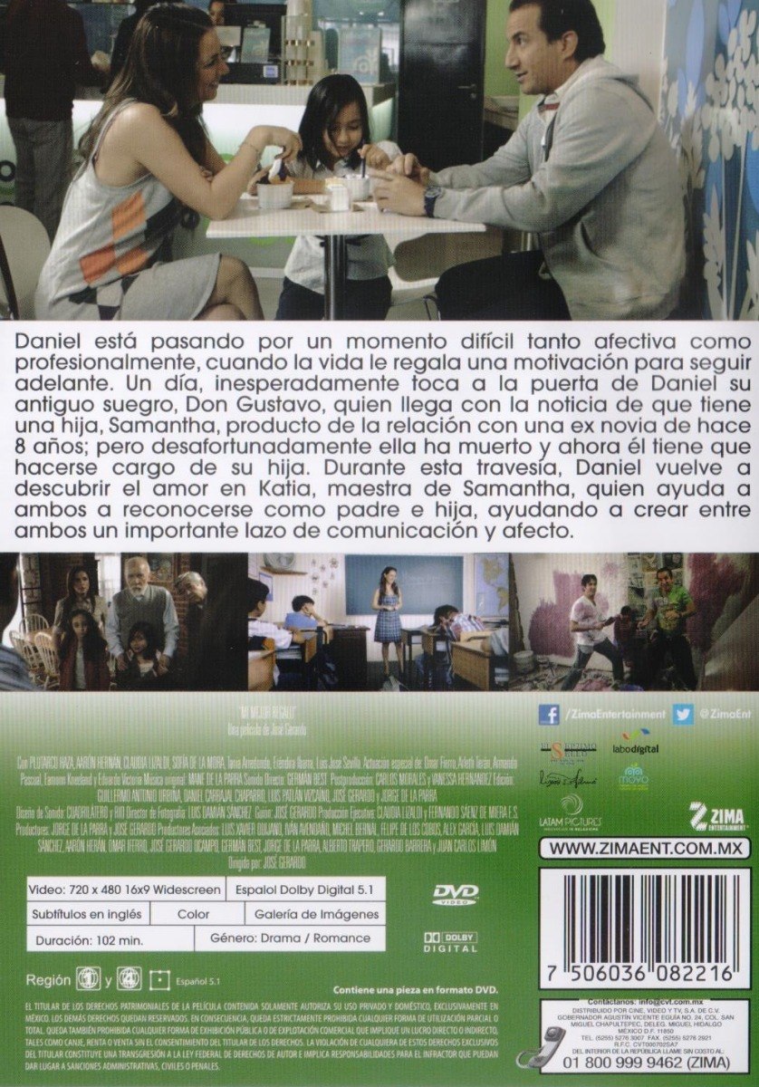 Mi Mejor Regalo Jose Gerardo Pelicula Dvd