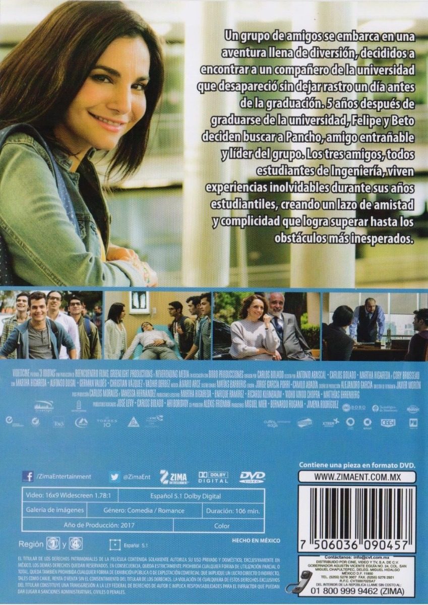 3 Idiotas Tres Martha Higareda Pelicula Dvd