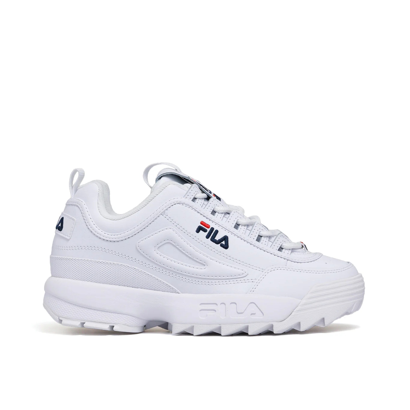 Tenis Fila Disruptor Ii Premium Mujer Blanco 5fm00002-125