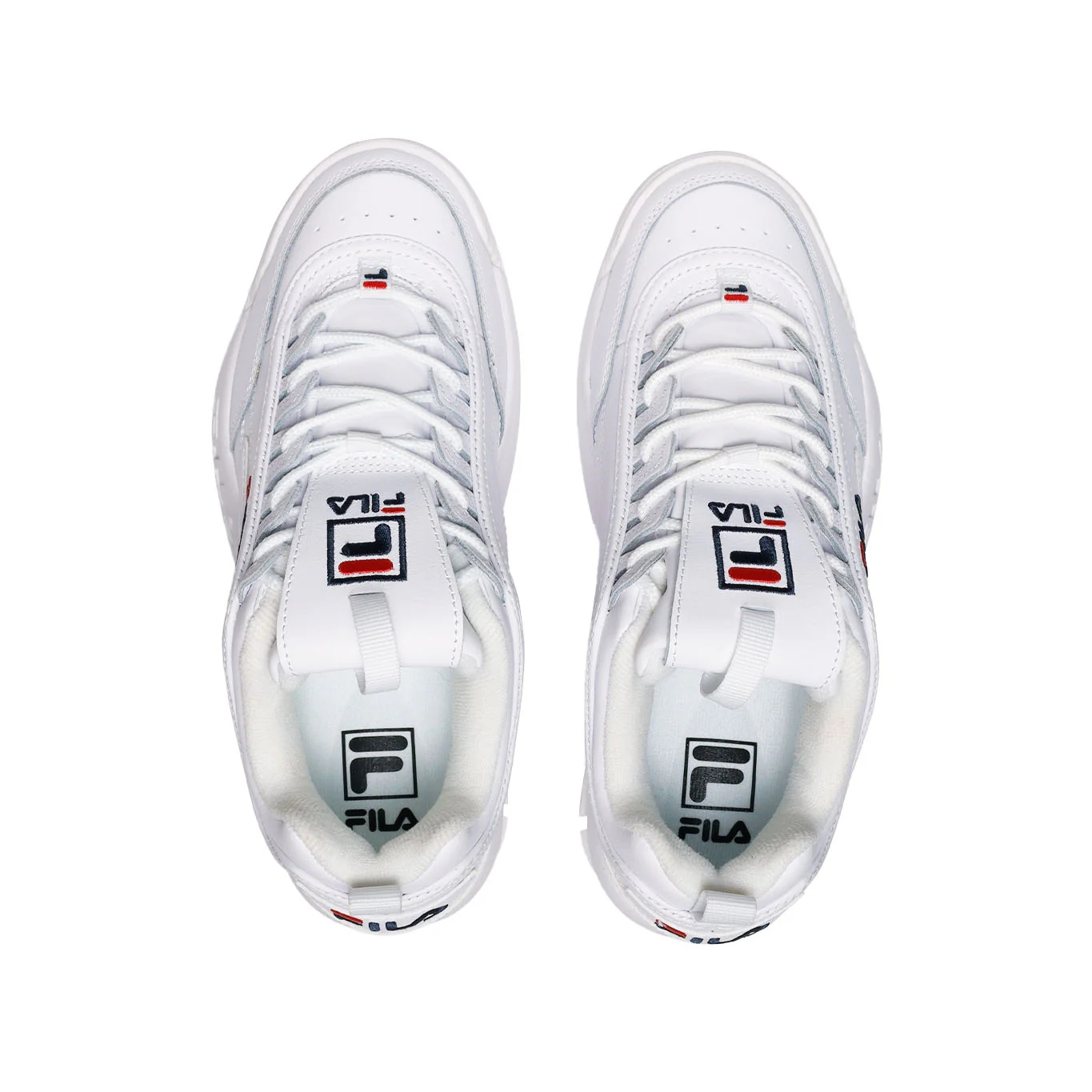 Tenis Fila Disruptor Ii Premium Mujer Blanco 5fm00002-125