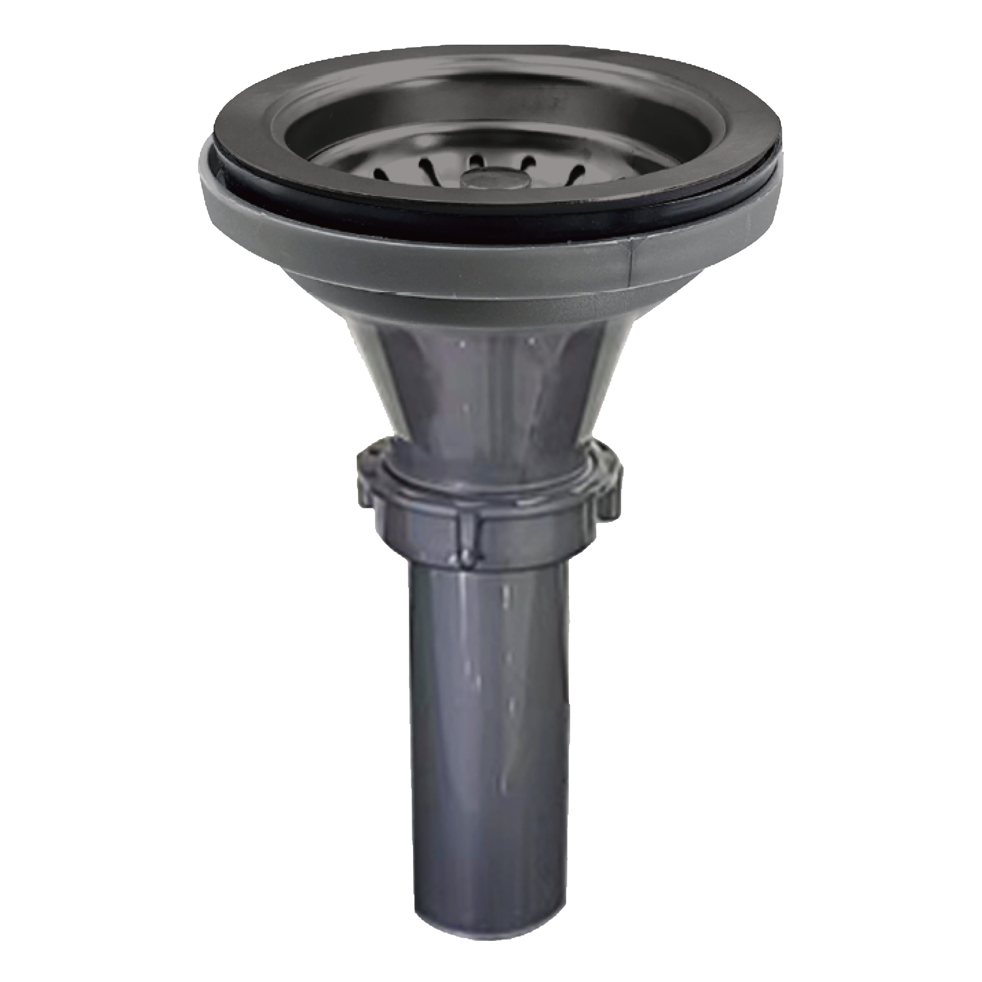 Kit de Tarjas Dobles en Acero Inoxidable Negro Mate, Incluye Mezcladora, Llave para Filtro de Agua y Todo lo Necesario para Instalación