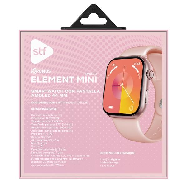 Smartwatch Stf Kronos Element Rosa 1.75"
