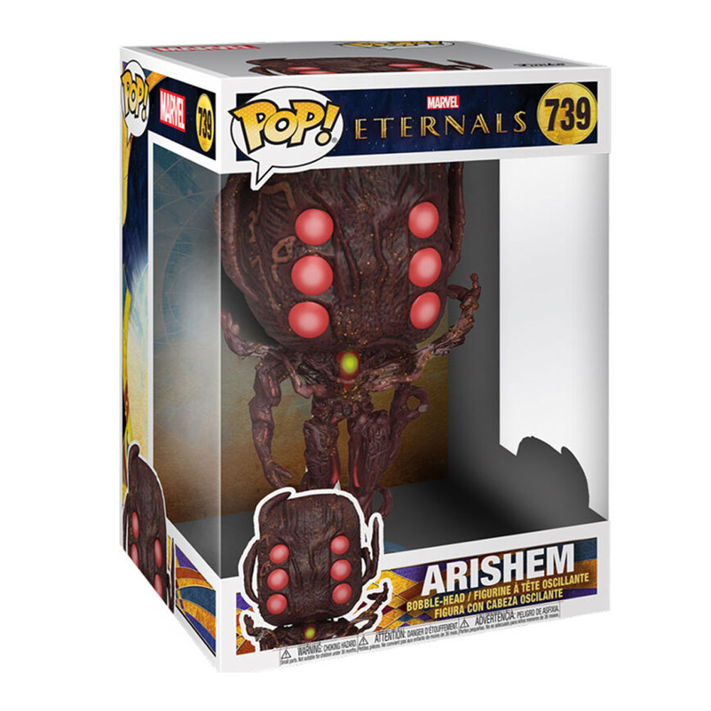Funko Pop! Movies Jumbo Marvel Eternals Arishem 10 Pulg # 739