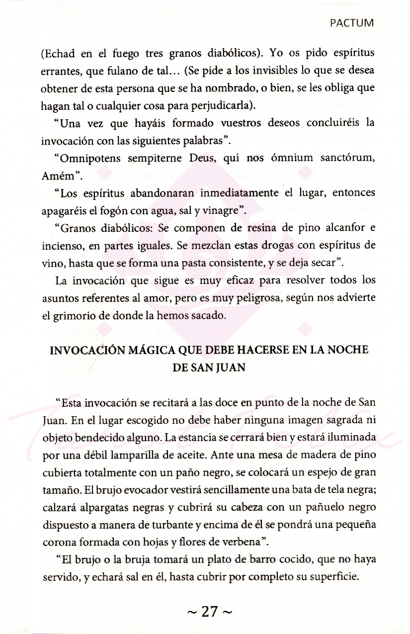 Libro Pactum: Guía Definitiva De Magia Negra Y Hechicería Secreta